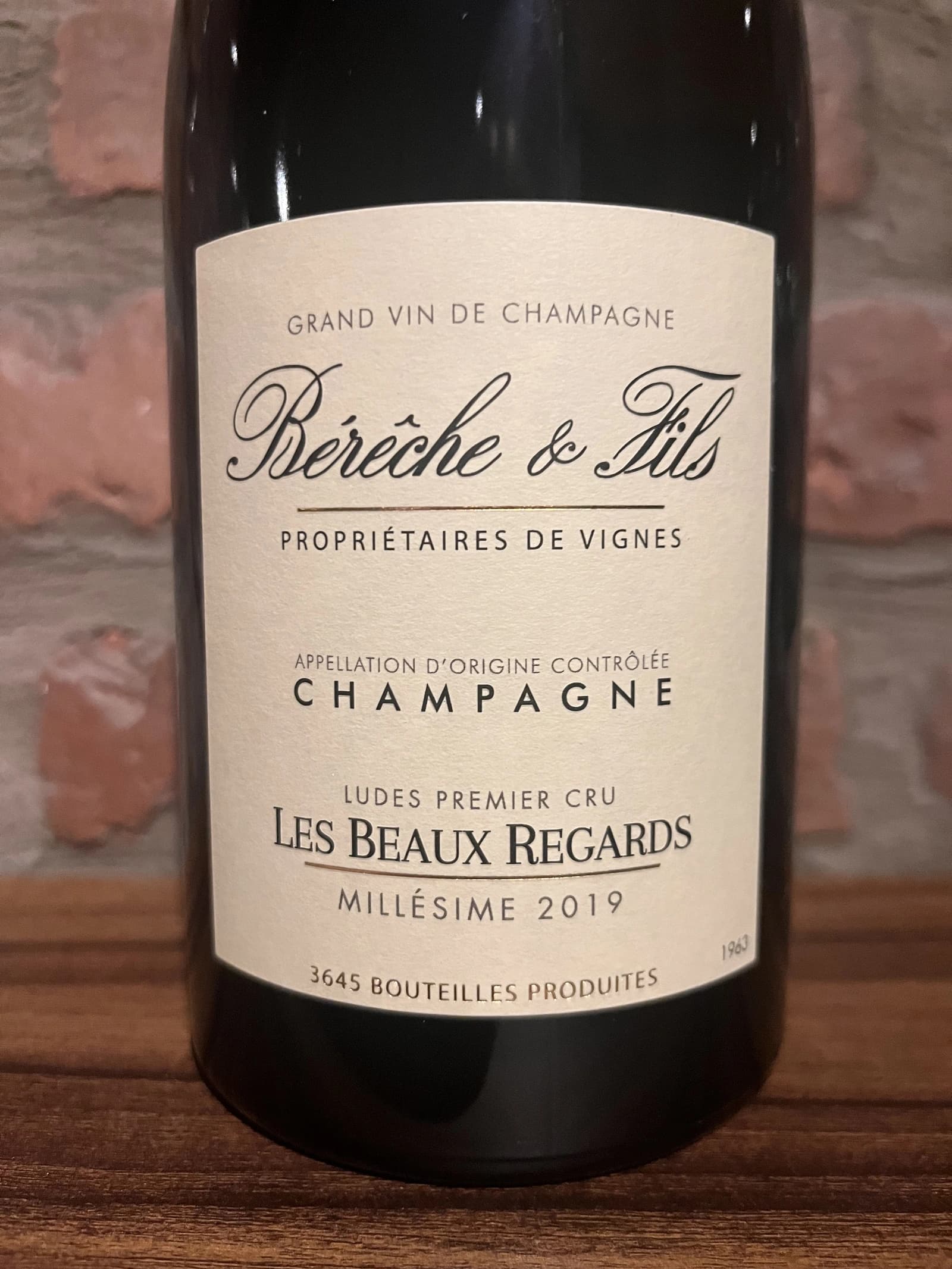 Bérêche & Fils Ludes 1er Cru Les Beaux Regards 2019