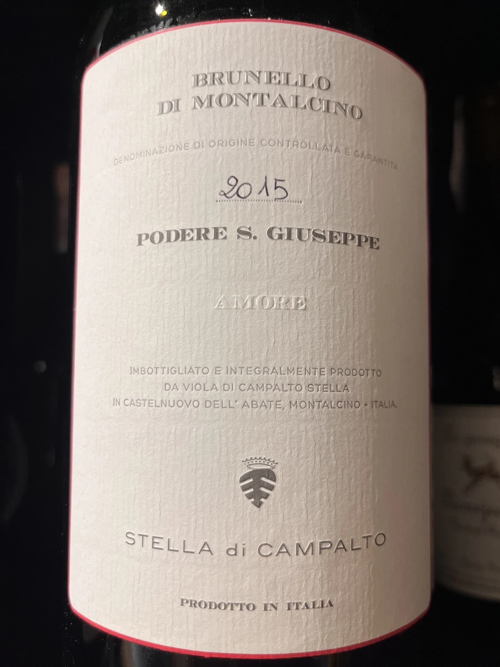 Stella di Campalto Brunello di Montalcino 2015