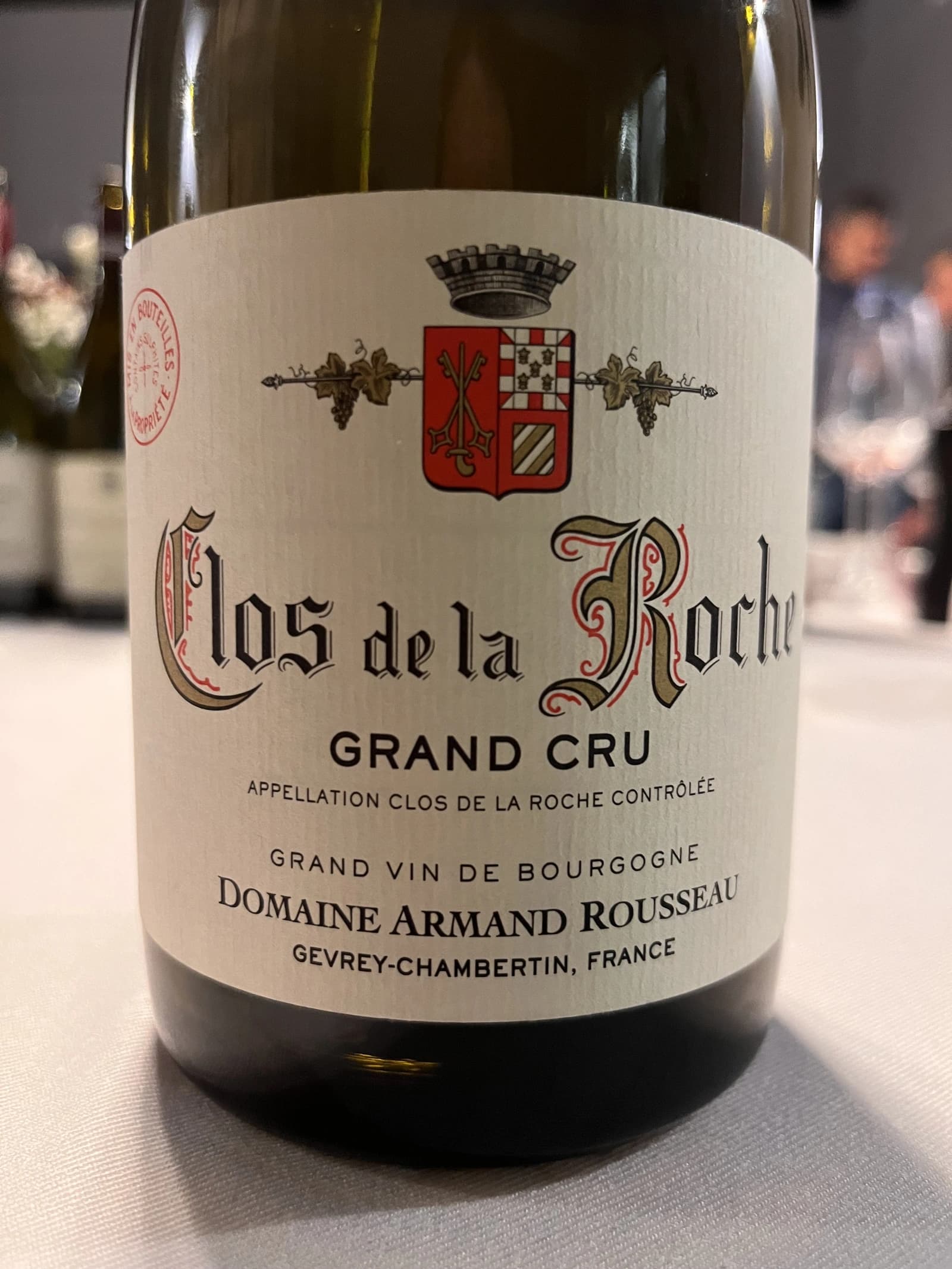 Domaine Armand Rousseau Clos de la Roche Grand Cru 2014