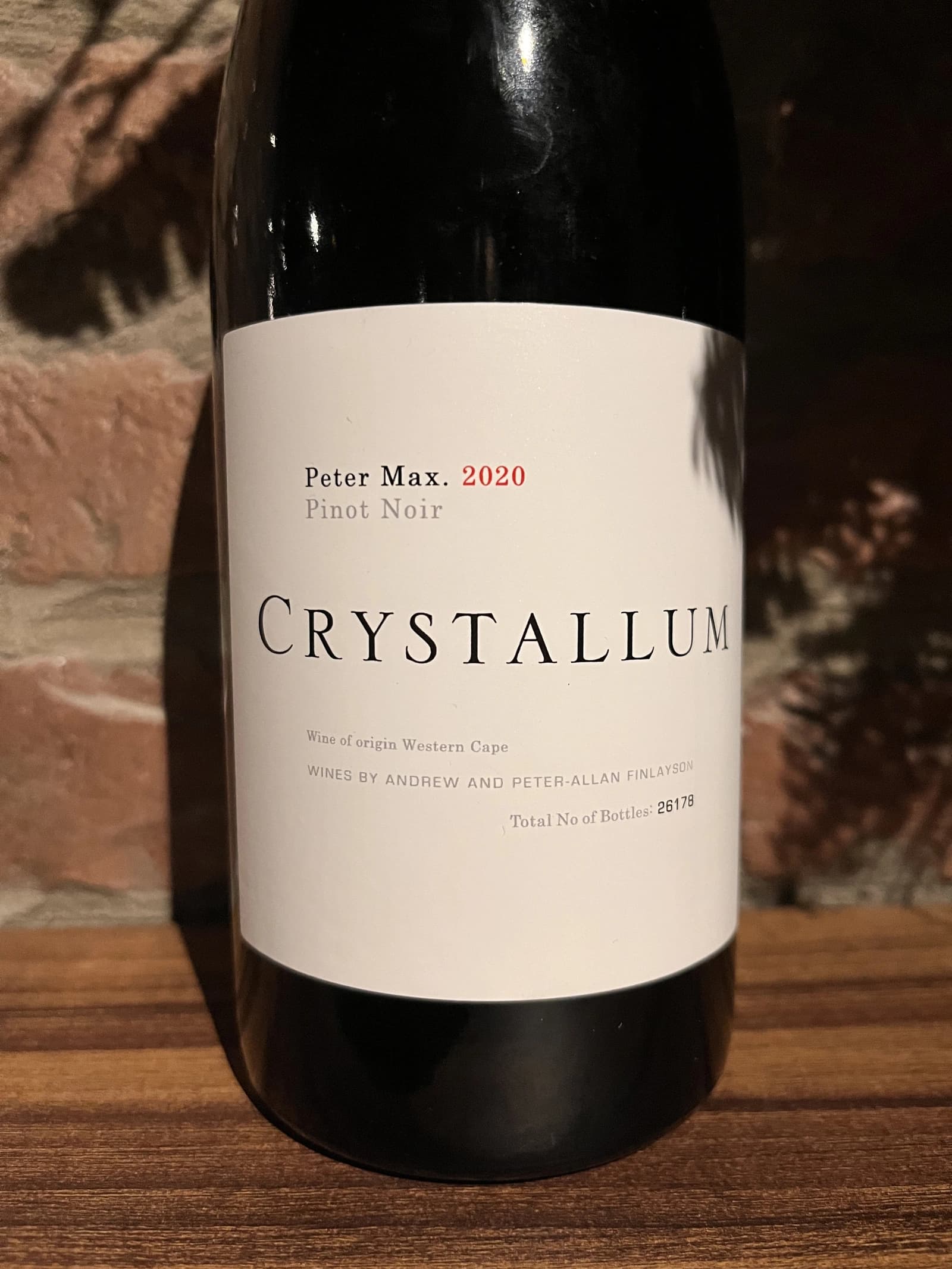 Crystallum Peter Max Pinot Noir 2020