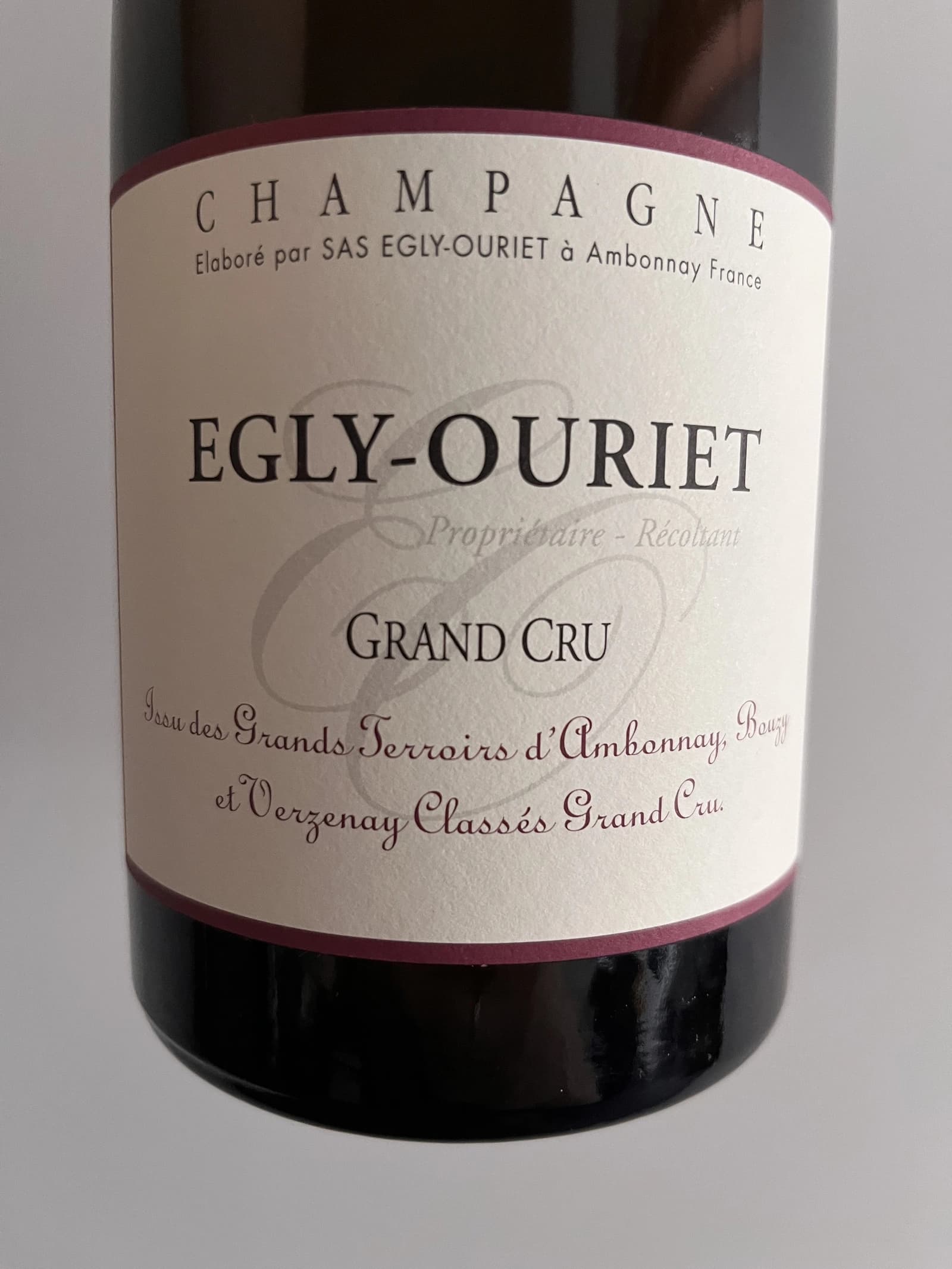 Egly-Ouriet Brut Grand Cru (d2022) NV