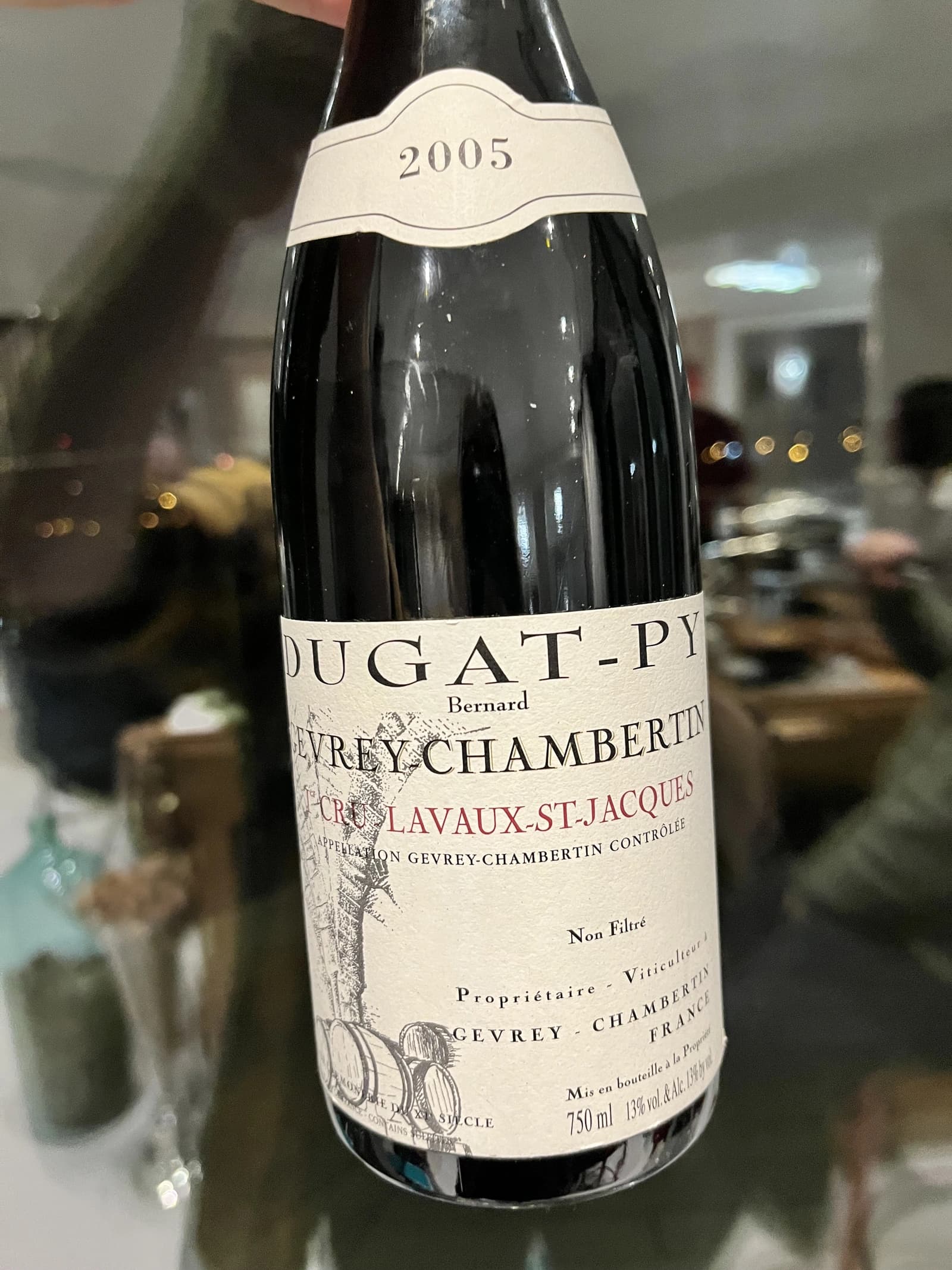 Bernard Dugat-Py Gevrey-Chambertin 1er Cru Lavaux-Saint-Jacques 2005