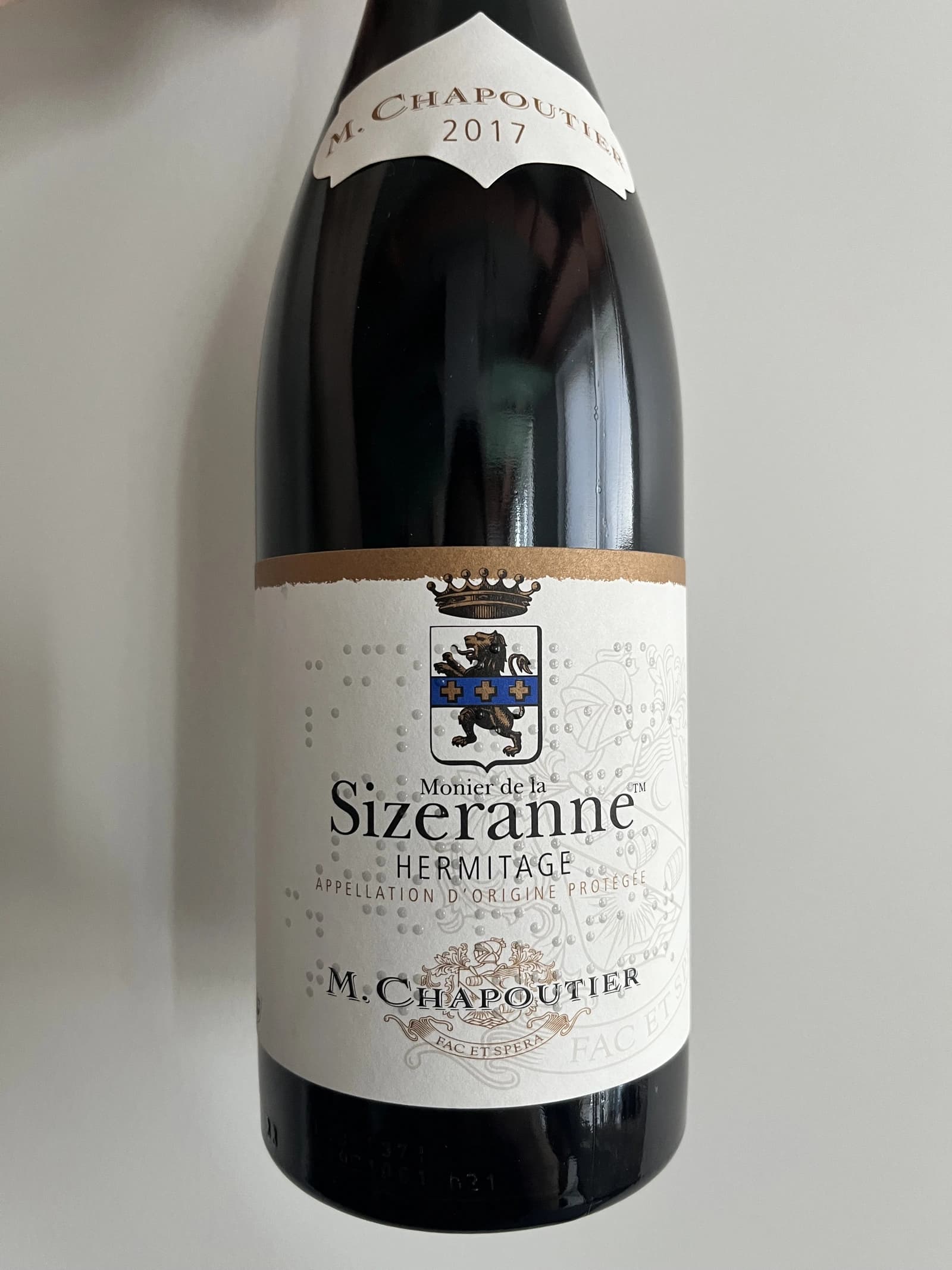 Chapoutier Sizeranne Hermitage 2017