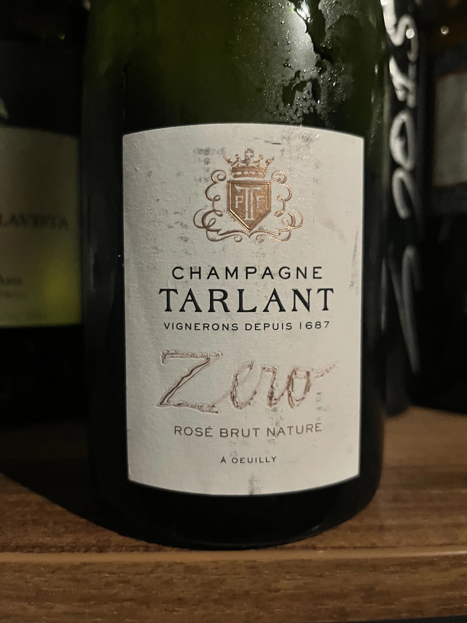 Tarlant Zero Rosé Brut Nature NV