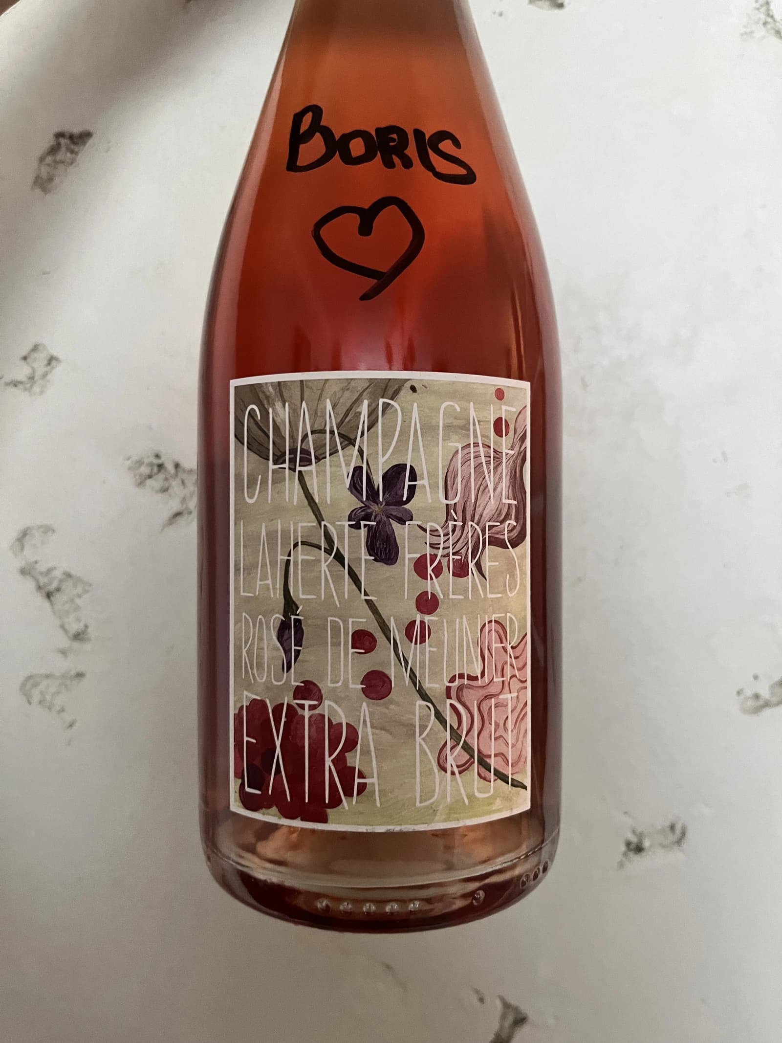 Laherte Fréres Rosé de Meunier Extra Brut (d2023) NV